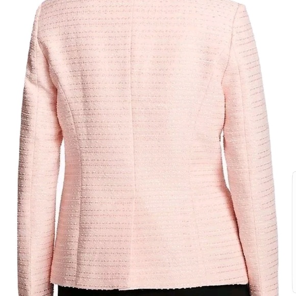 Calvin Klein Womans Textured Flyaway Jacket Sz 6 - Picture 8 of 8